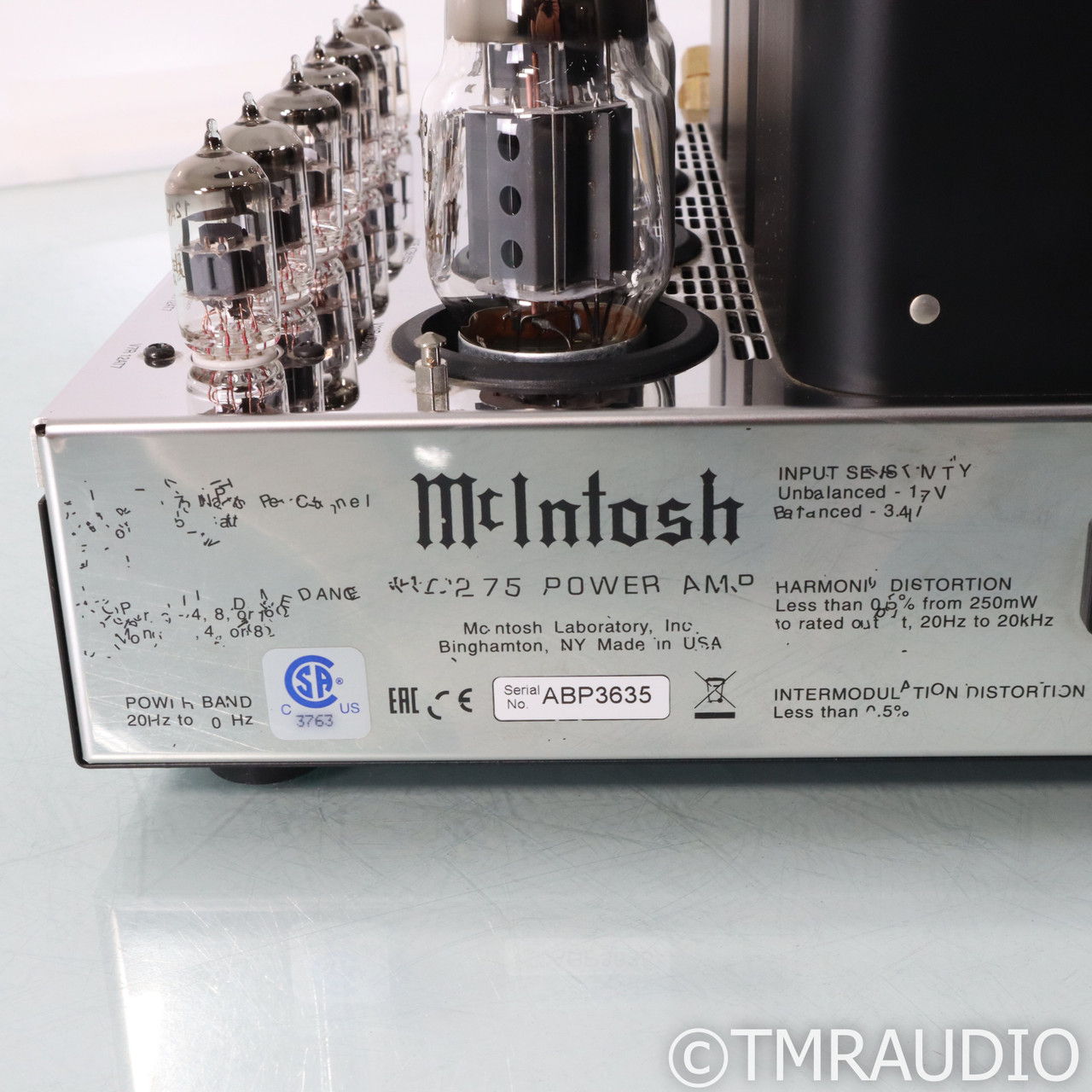 McIntosh MC275 MKVI Stereo Tube Power Amplifier (69305) 11