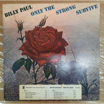 Billy Paul - Only The Strong Survive EX 1977  PROMO FUN...