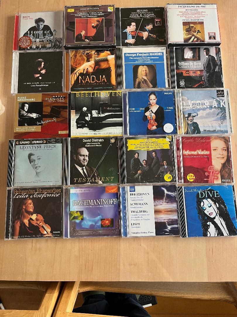 30 CLASSICAL CDs OF FAMOUS SOLOISTS 2