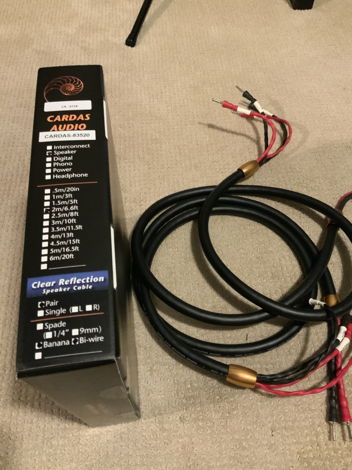 Cardas Audio Clear Reflection Speaker Cables Bi-Wire Pa...