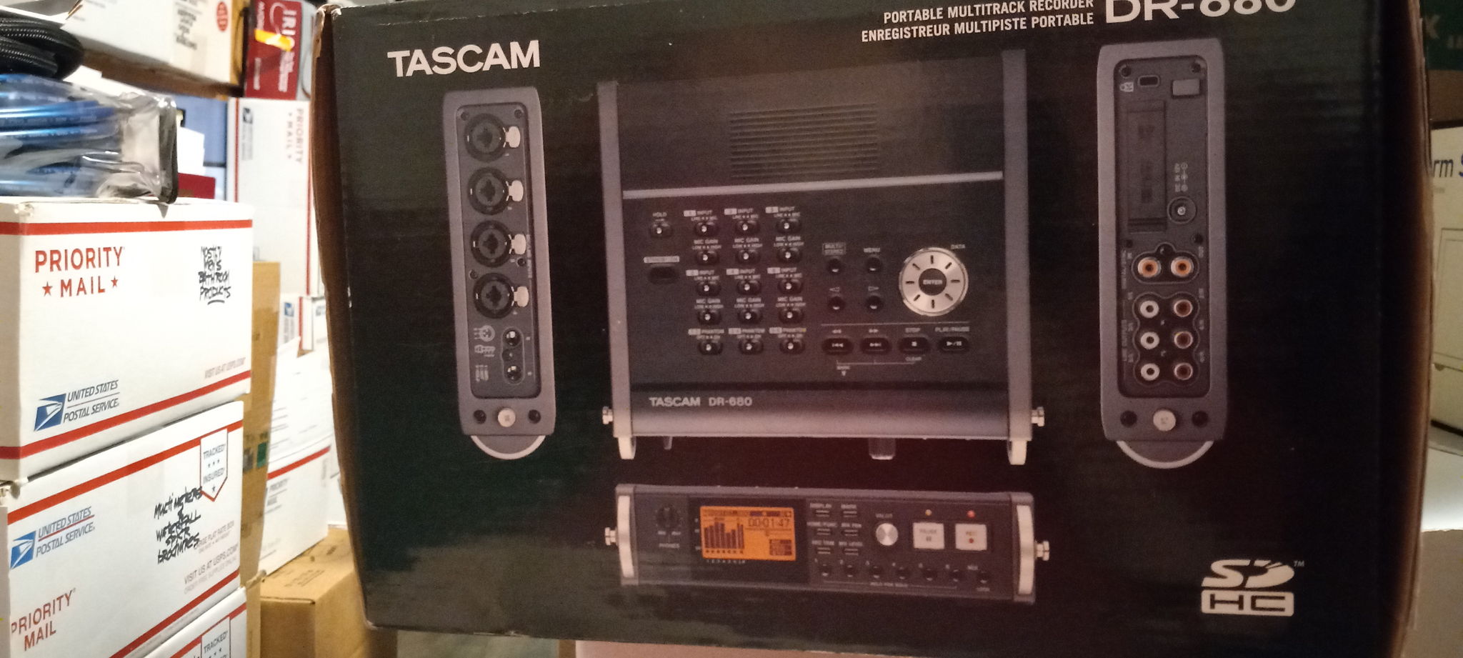 TASCAM DR-680 Portable Multitrack Recorder REVISED PRIC... 9
