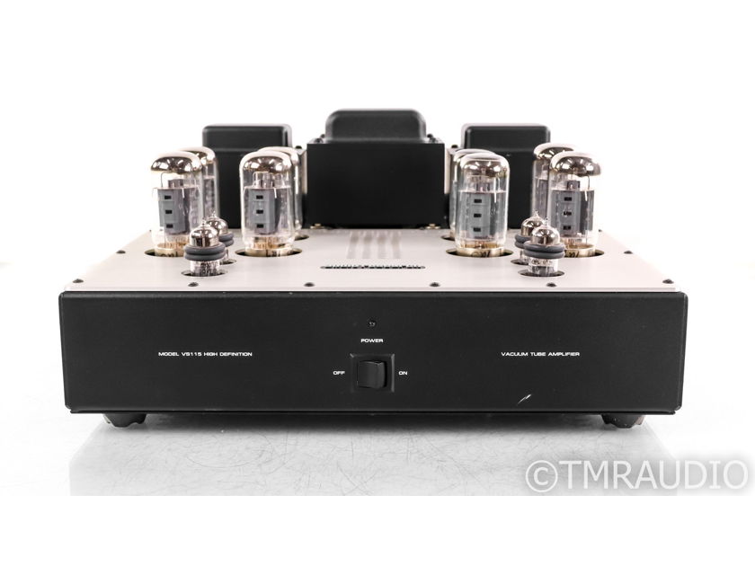 Audio Research VS115 Stereo Tube Power Amplifier; VS-115; Black / Silver (45921)