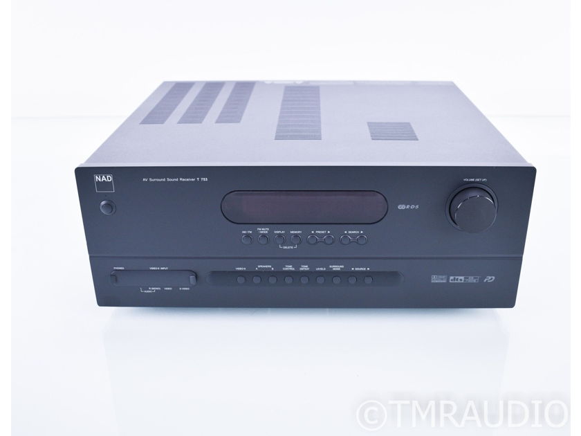 NAD T 753 7.1 Channel Home Theater Receiver; Remote (18550)
