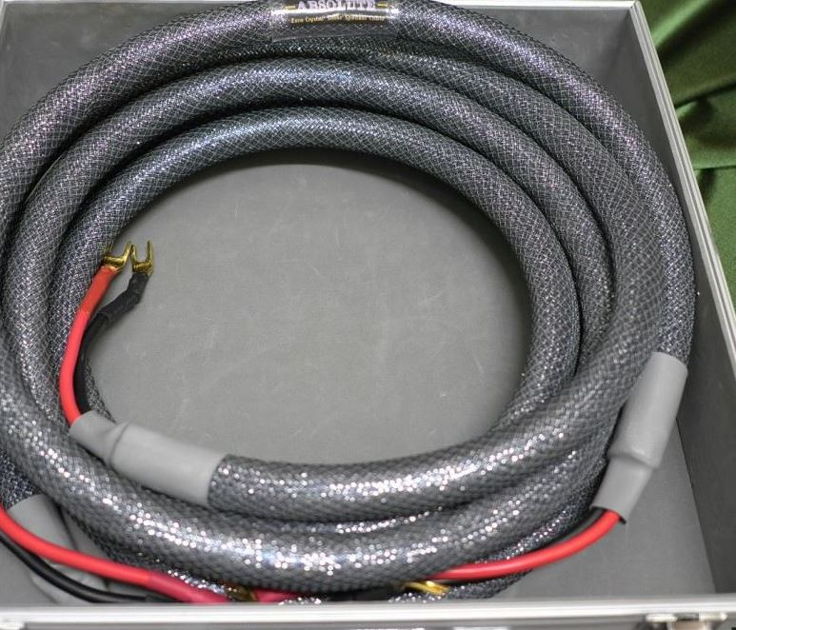 Acoustic Zen Absolute Speaker cables 8 feet