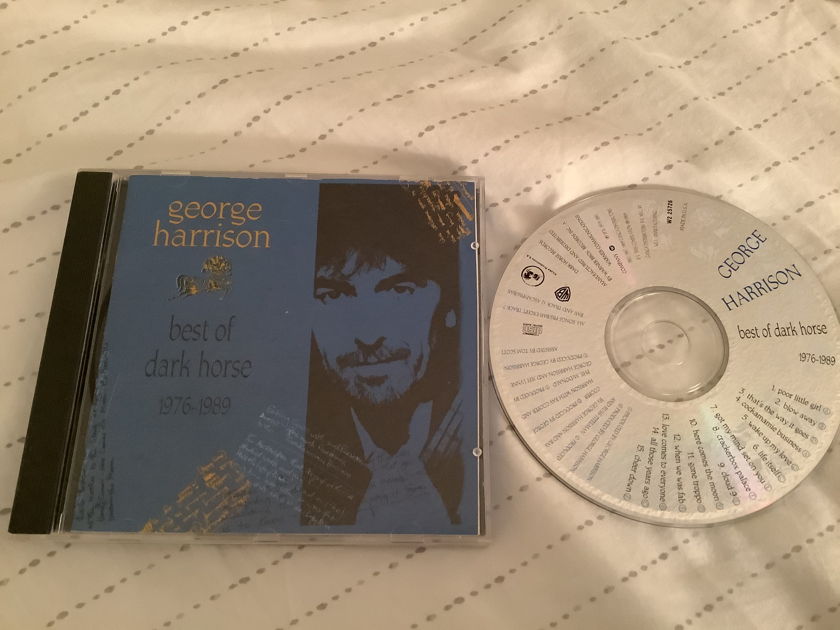 George Harrison OOP Compact Disc Not Remastered  Best Of Dark Horse 1976-1989