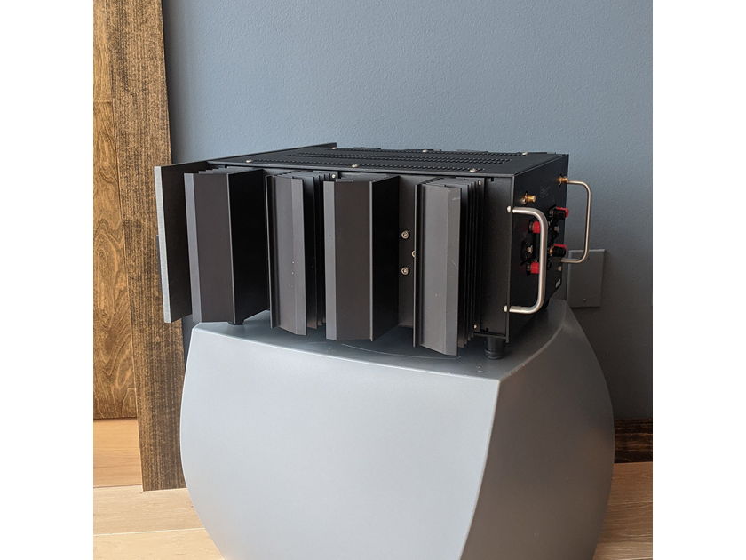 Krell KSA-150 Stereo Power Amplifier, Dark Grey/Black Finish