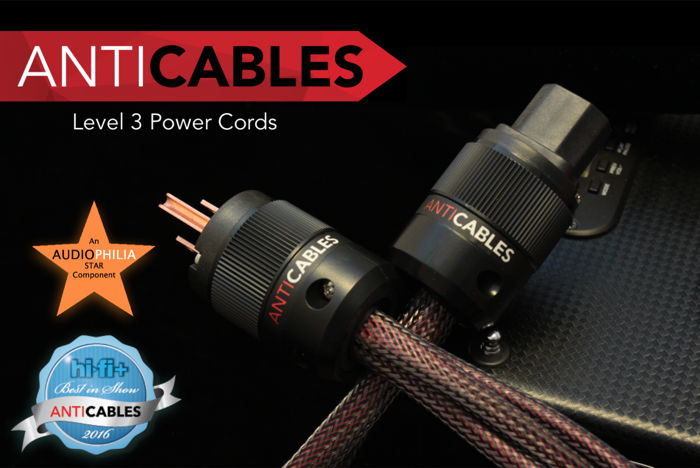 ANTICABLES Level 3 Reference Series Power Cord