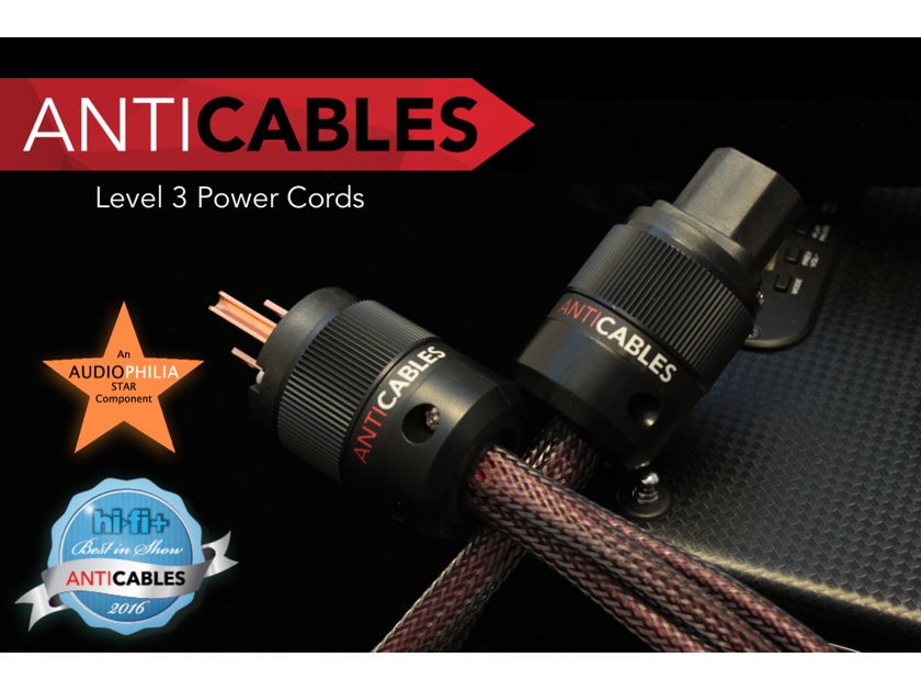 ANTICABLES Level 3 "Reference Series" Power Cord