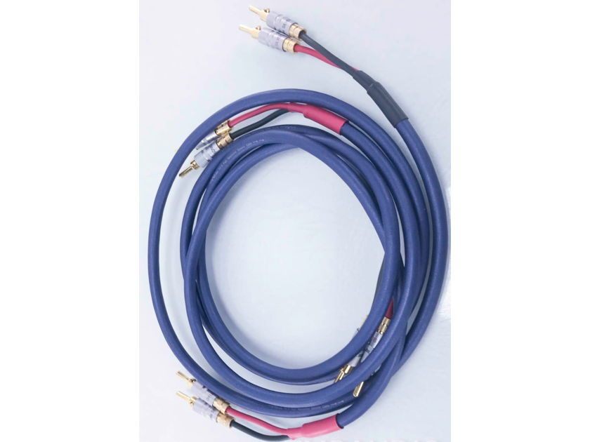 Audio Art SC-5 1.5M speaker cables with DH Labs Silver Sonic Bananas