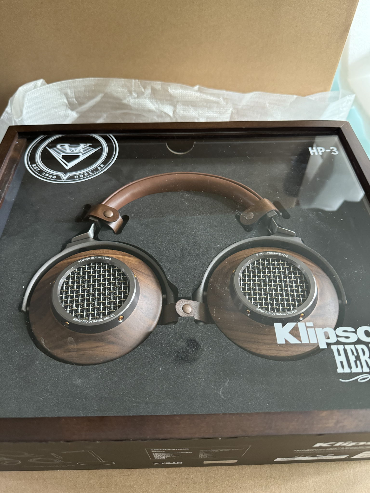 Klipsch Heritage HP-3 (Walnut) *Brand NEW