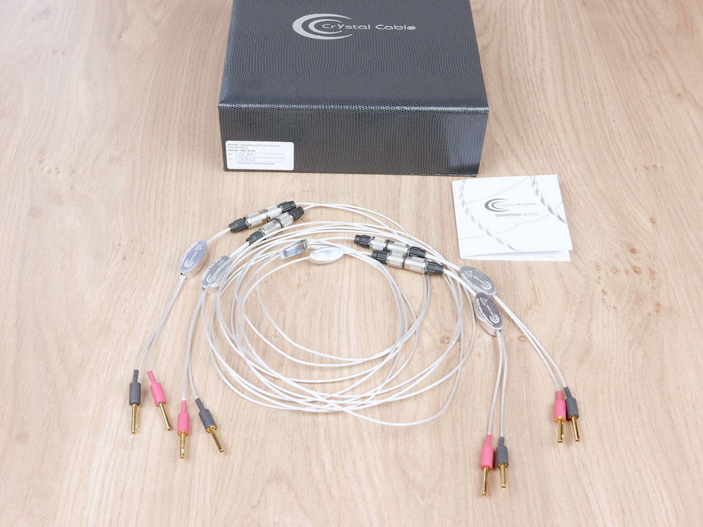 Crystal Cable Piccolo Diamond audio speaker cables 3,0 ...