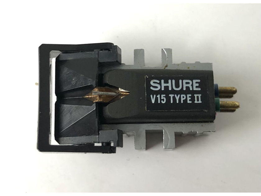Shure V15 Type II MM Turntable Cartridge w/ Needle/Stylus WORKING!!