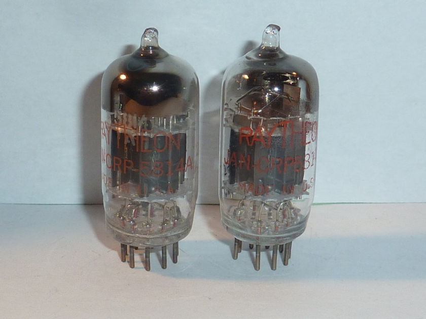 Paire De Tubes Audio Belvu 12AU7 ECC82 NOS - Petit Verre - Testés