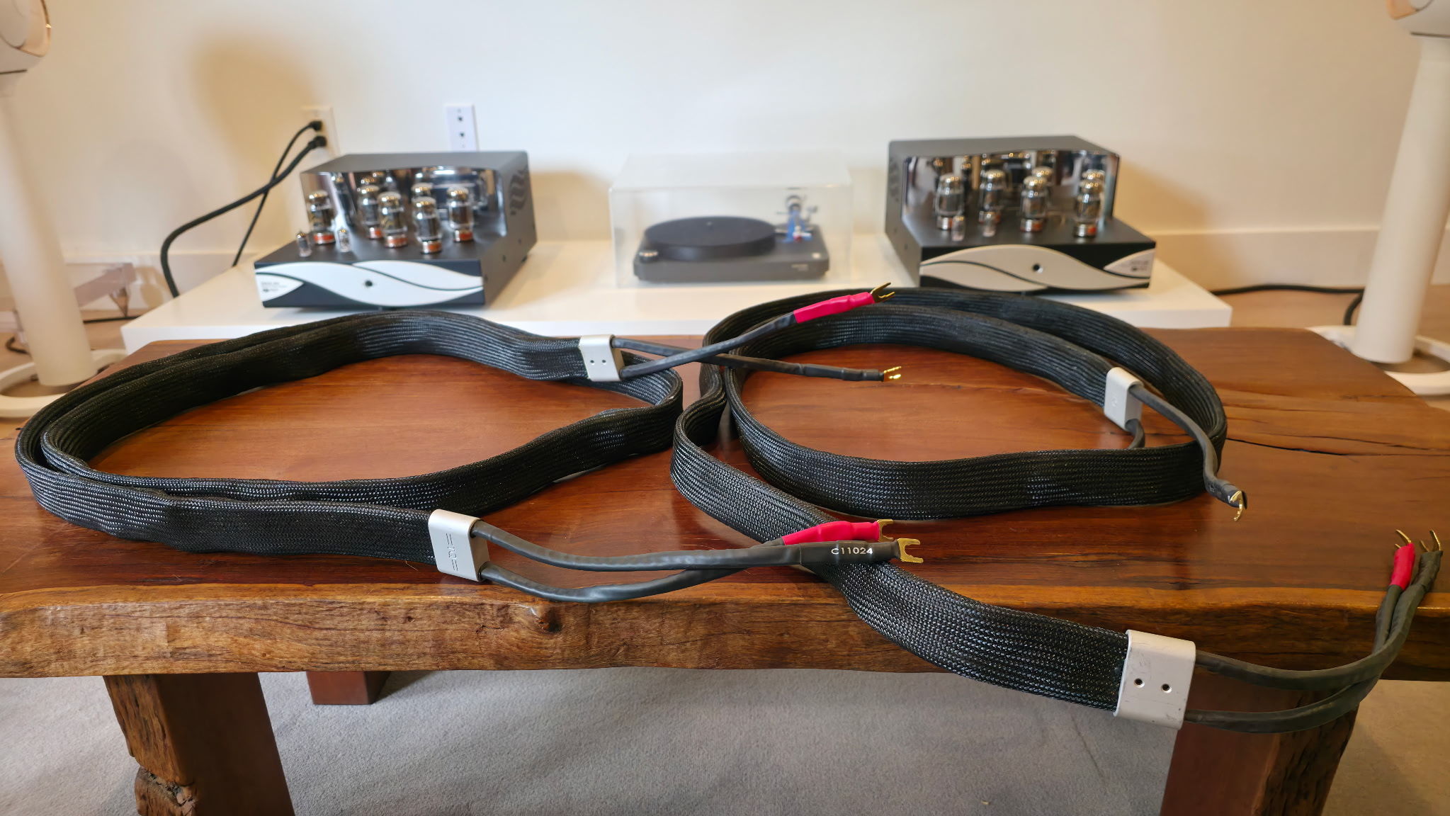 Tellurium Q Black Diamond Speaker Cables 3M with Spades...