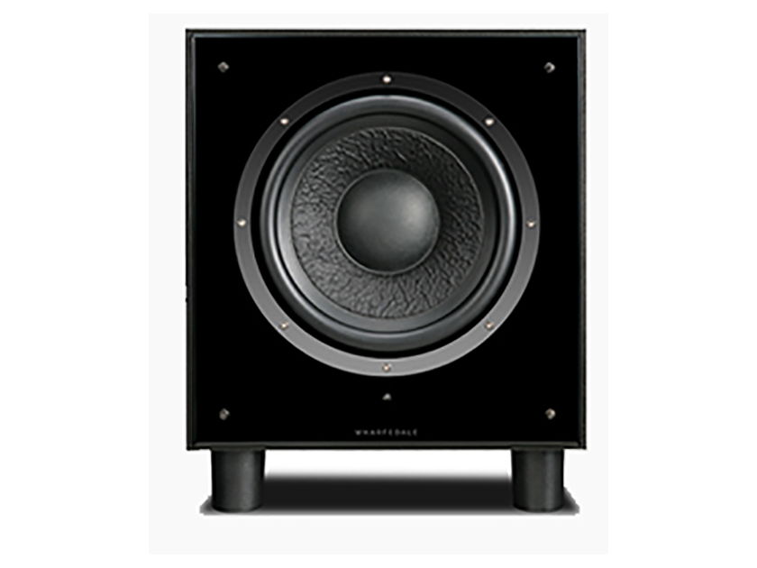 Wharfedale WH-D8 Subwoofer (White or Black): New-In-Box; Full Wrnty; 55% Off
