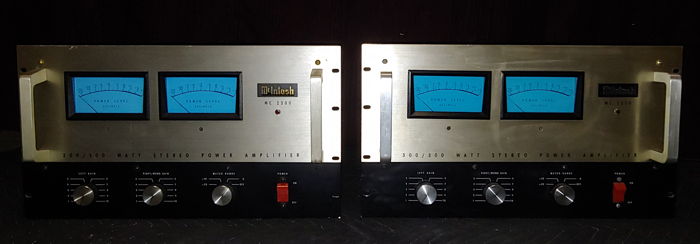 Pair of MC-2300 amplifiers