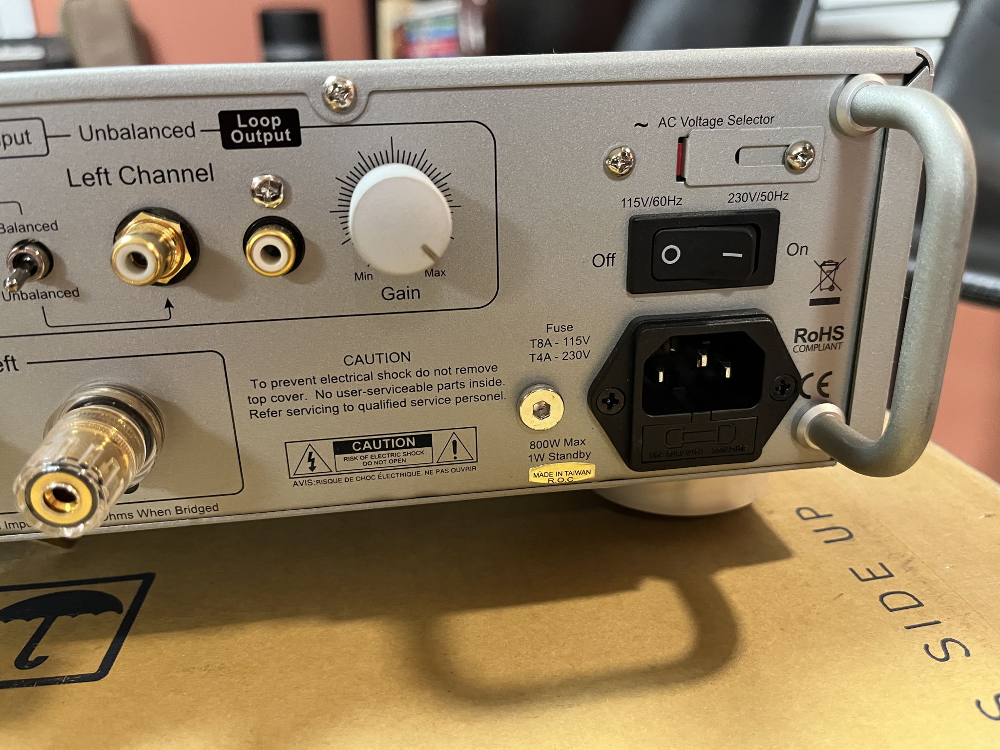 Parasound Halo A-23+ in SILVER 14