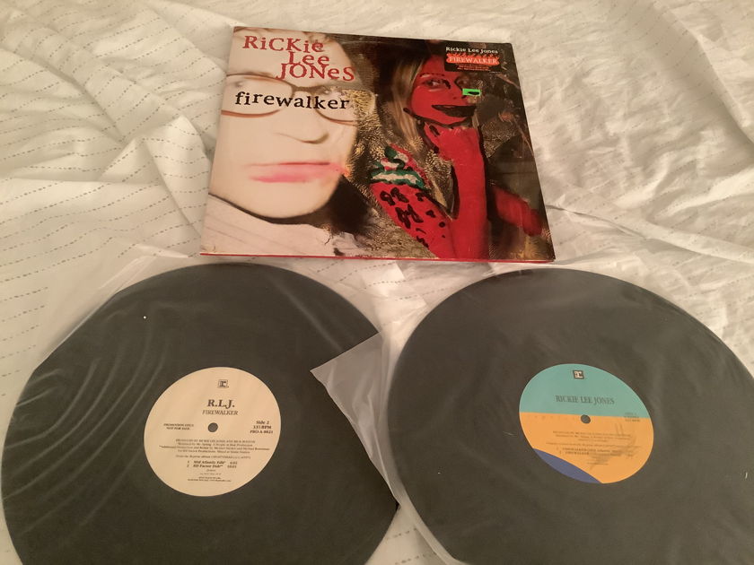 Rickie Lee Jones Jones Double Vinyl 12 Inch Remixes Firewalker Firewalker