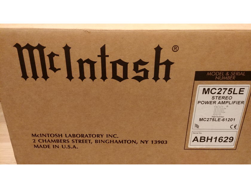 McIntosh MC275LE