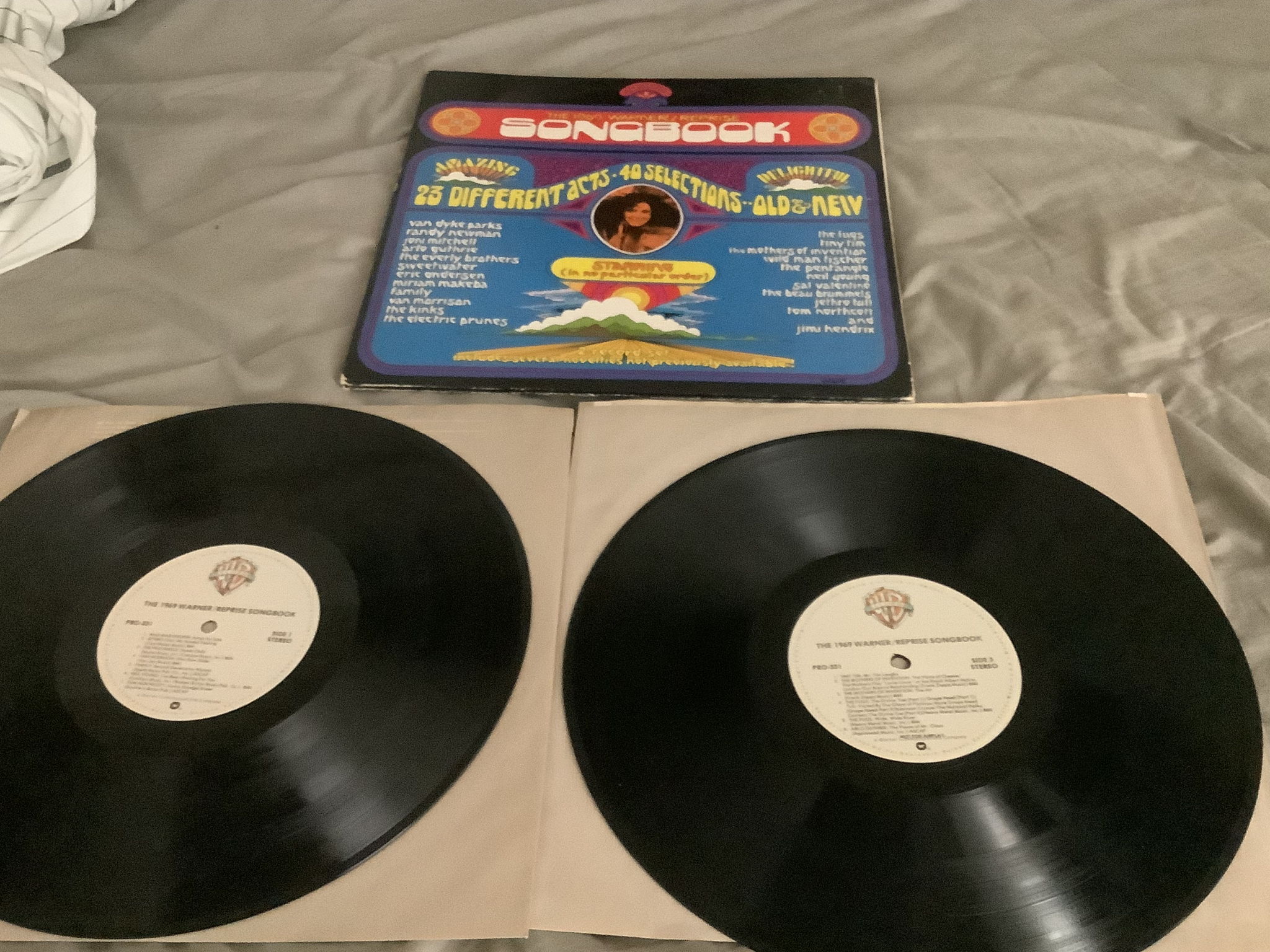 Various Artists Warner Brothers 2LP Set The 1969 Warner...