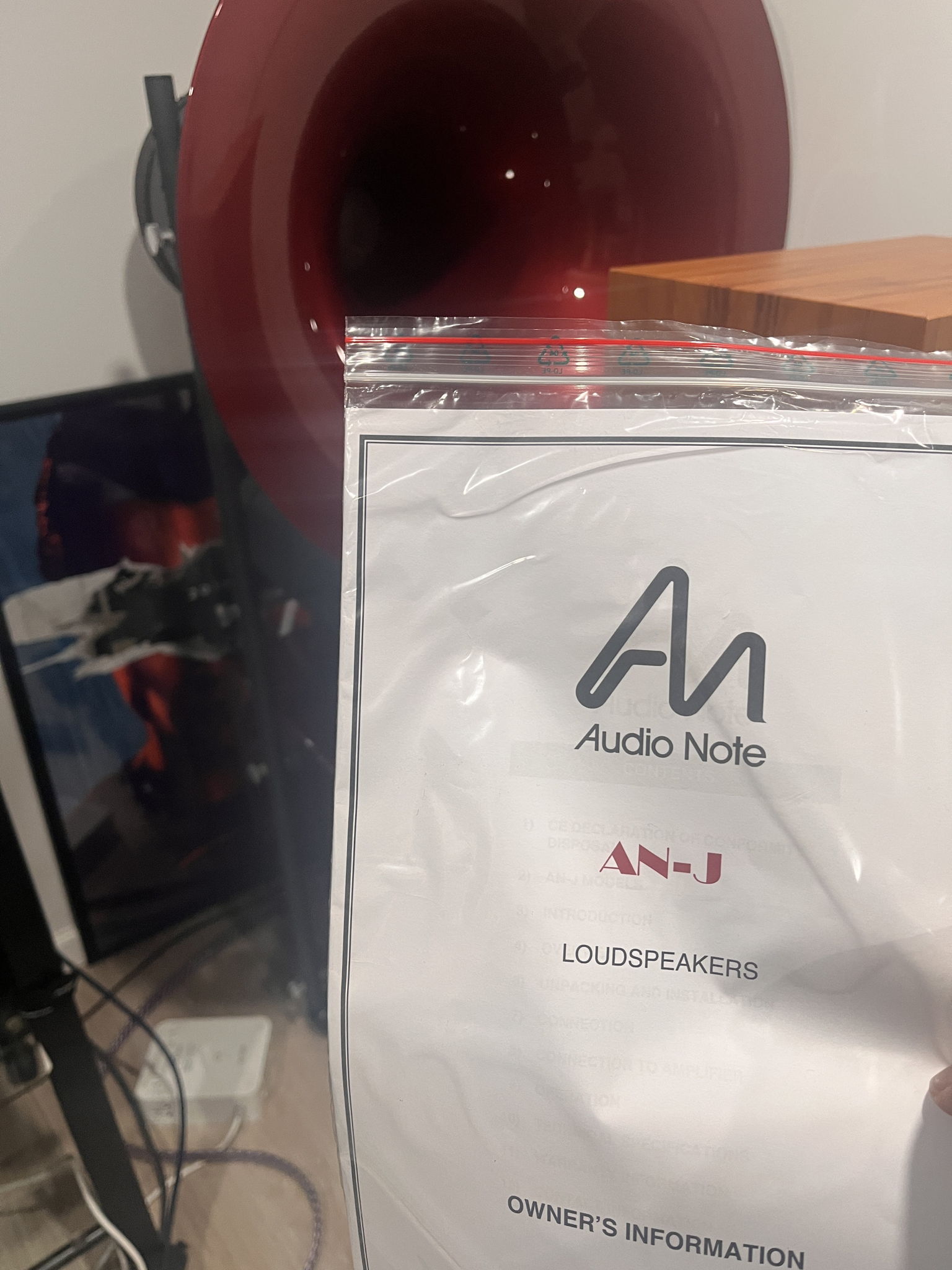 Audio Note (UK) AN-J/LX Hemp loudspeaker pair 3