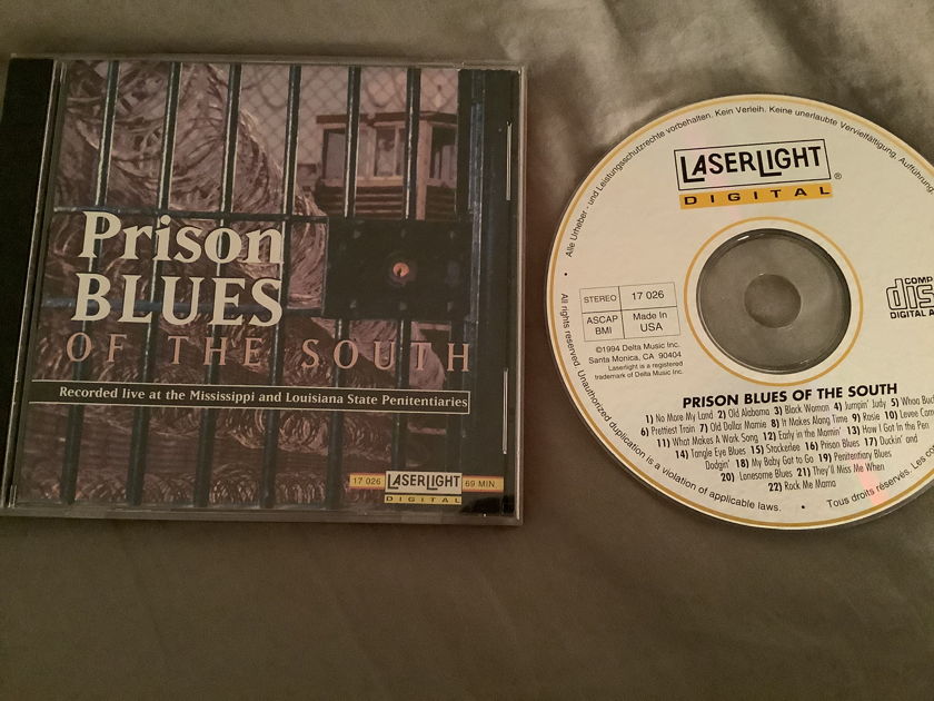 Various Artists Laserlight Records CD  Prison Blues Of The South