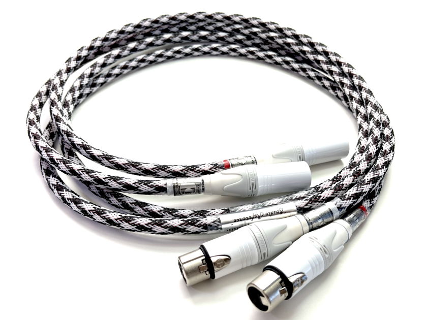 Crystal Clear Audio Studio Reference XLR balanced Interconnects 1.5m