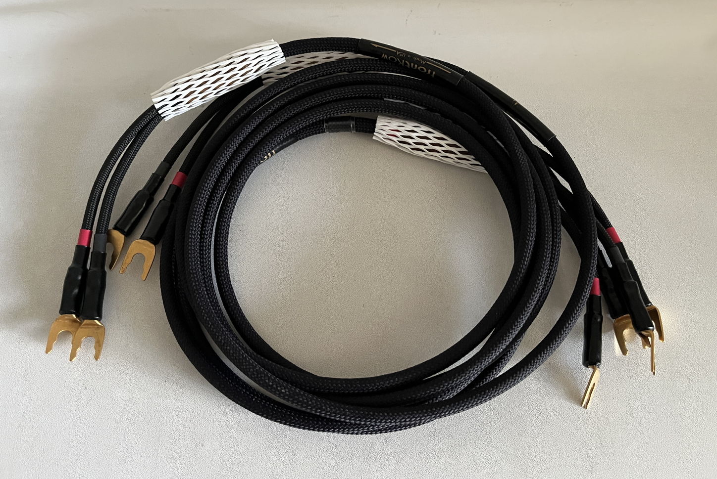 Audience FrontRow SPEAKER CABLES, 3 METERS, SPADES, NEA... 2