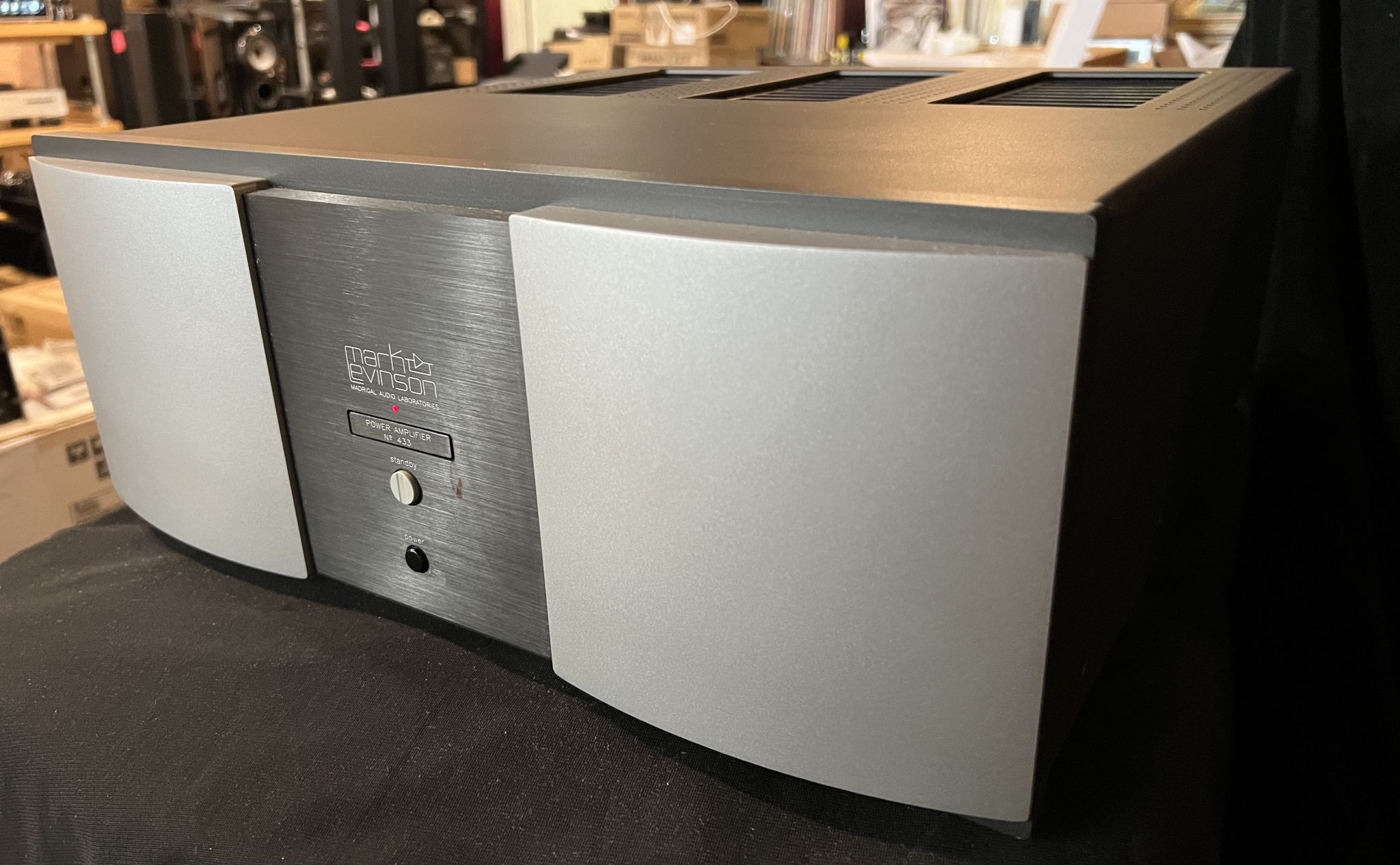 Mark Levinson No. 433 Triple Mono cost no object (3) ch...