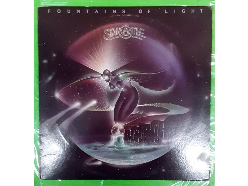 Starcastle - Fountains Of Light 1977 EX+ PROG ROCK Epic Records PE 34375