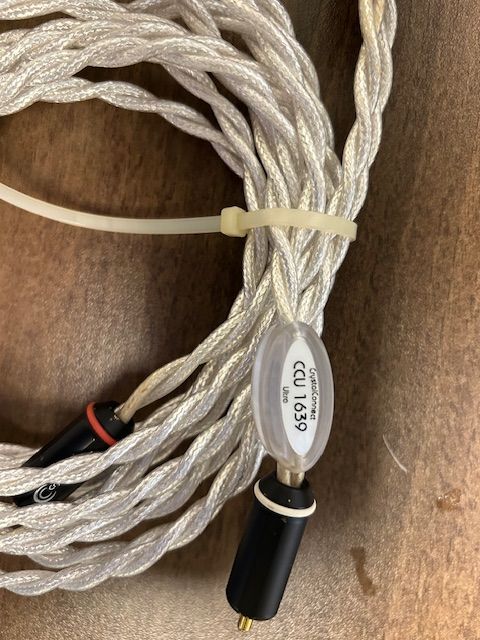 Crystal Cable Ultra Interconnects, RCA, 2M 2