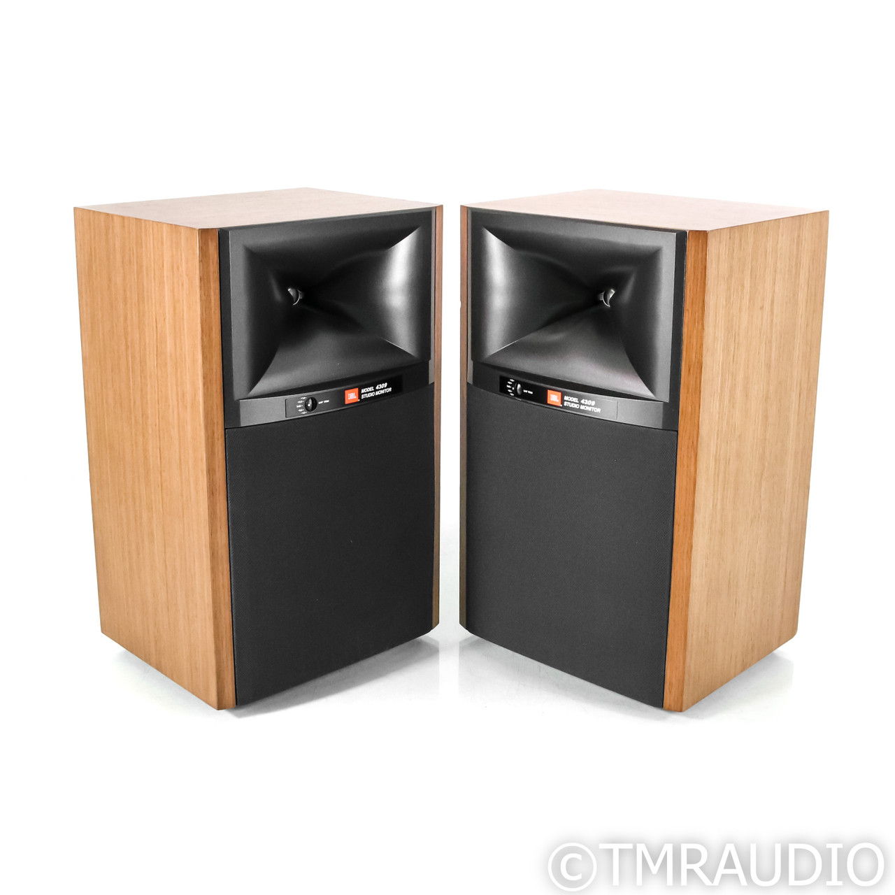 JBL James Lansing 4309 Bookshelf Speakers; Walnut Pair ... 2