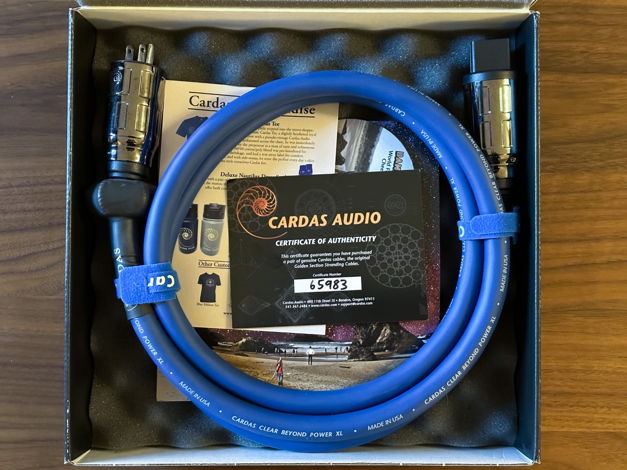 Cardas Audio Clear Beyond Power XL - 2M - 20A IEC Conne...
