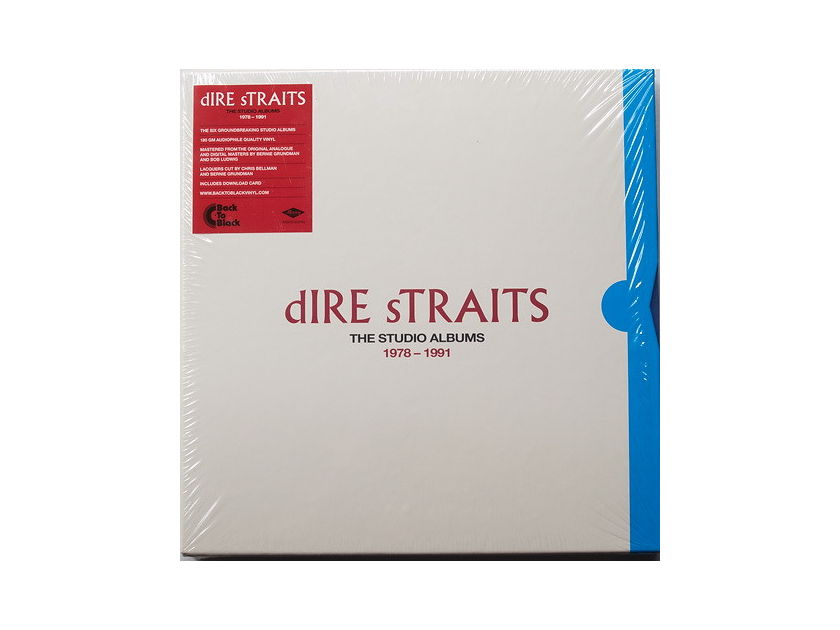 Dire Straits The Studio Albums 1978 - 1991 (8LP Box Set) NEW / SEALED