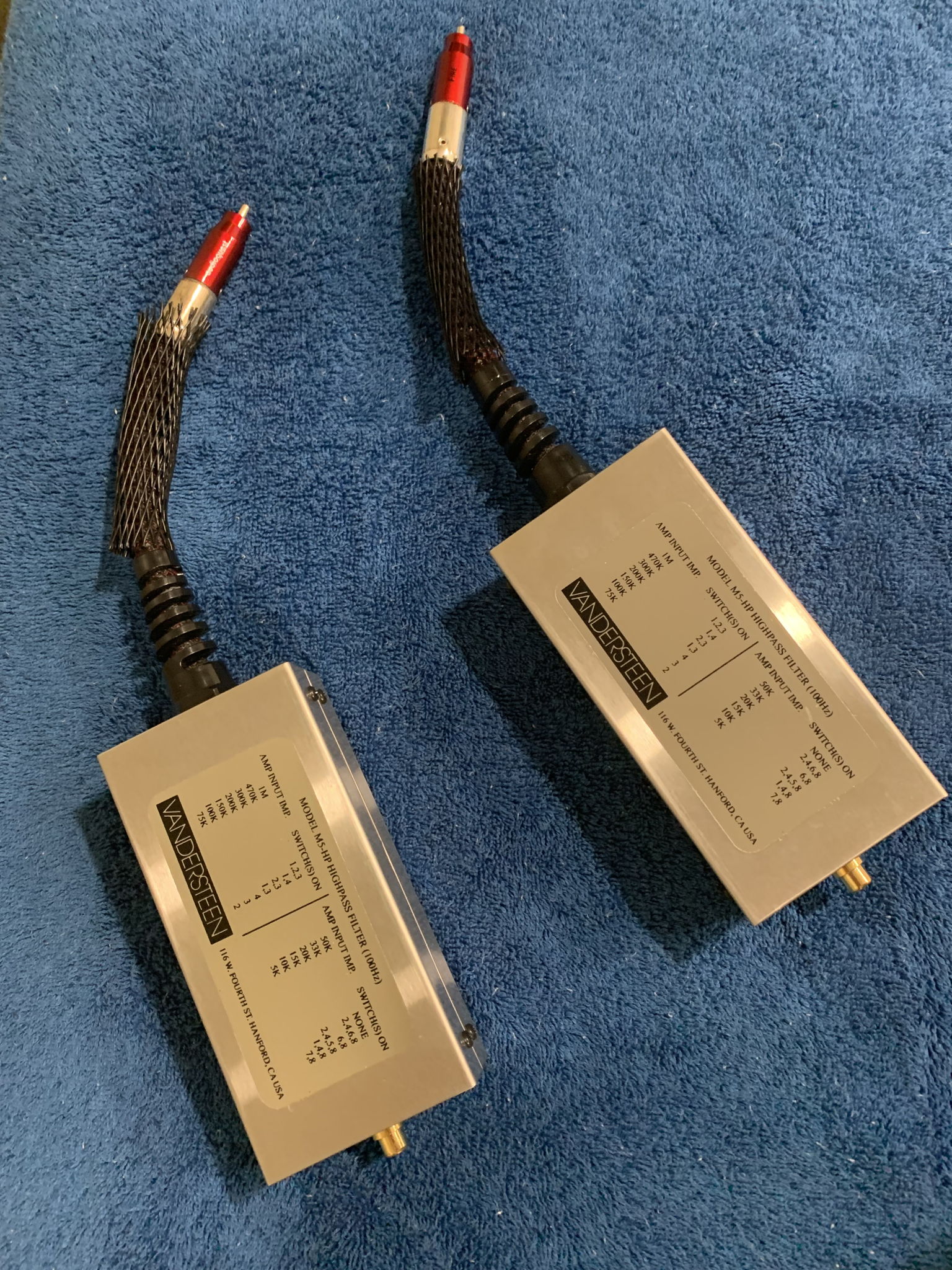 Vandersteen M5-HP Fire Connectors