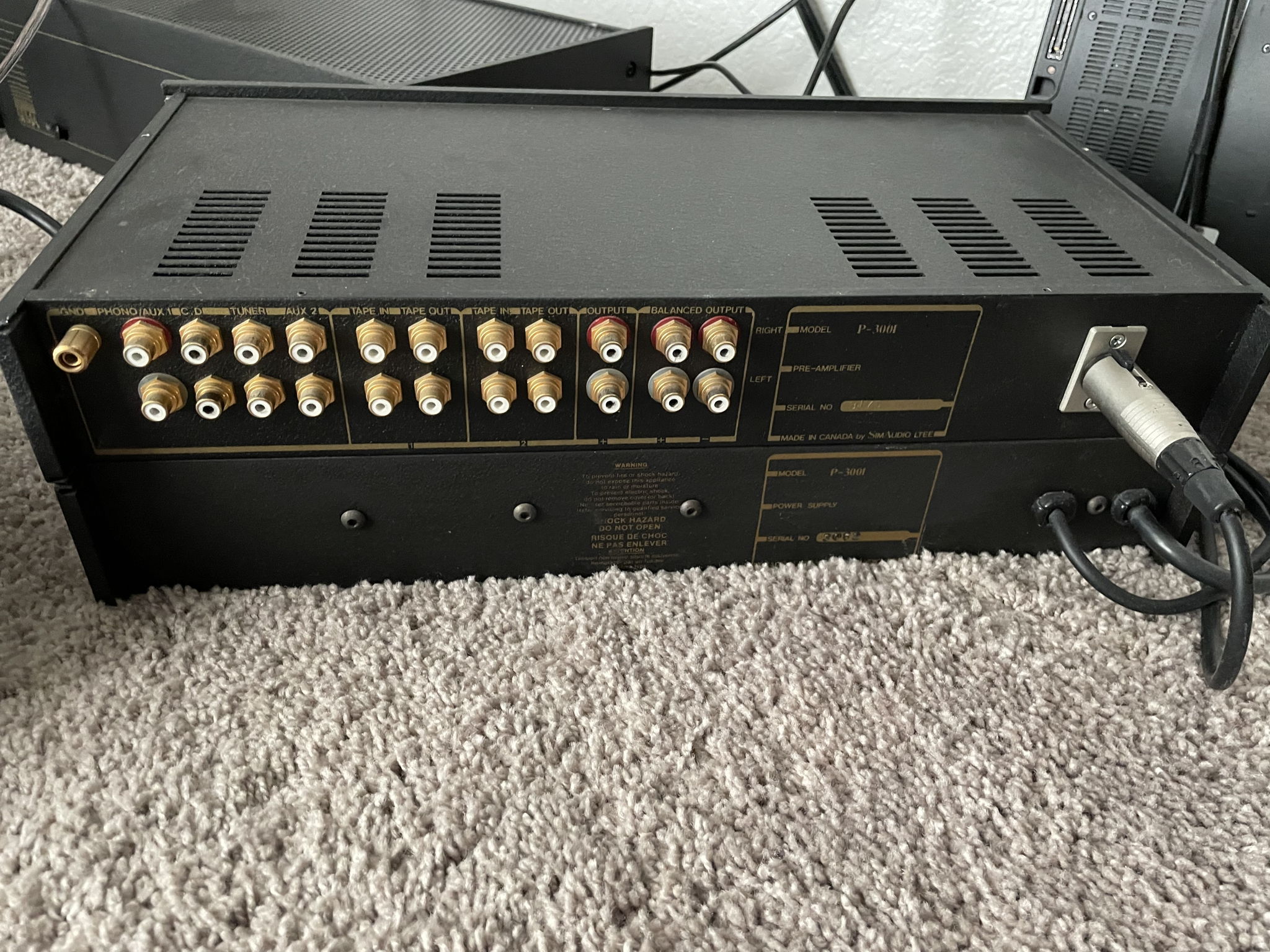 Simaudio P-3001 Preamplifier with Phono Stage 2