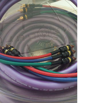 Wireworld ULTRAVIOLET III ultra component video cable, ...