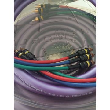 Wireworld ULTRAVIOLET III ultra component video cable, ...
