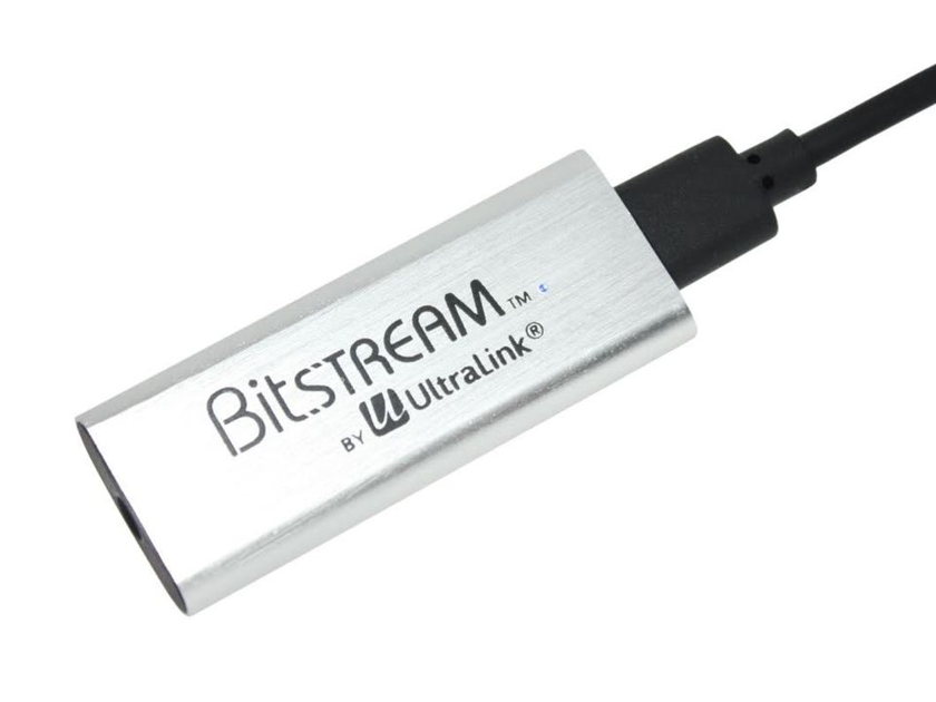 ULTRALINK BITSTREAM BTS-300 Portable DAC/Headphone Amp: New-In-Box; Full Warranty; 90% Off