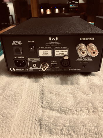 Wyred 4 Sound SX-500 mono blocks (Excellent)