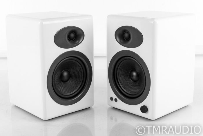 AudioEngine A5+ Powered Bookshelf Speakers; White Pair ...