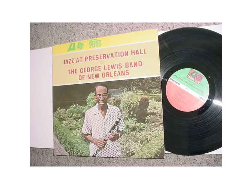The George Lewis band of New Orleans lp record jazz at preservation hall 1966