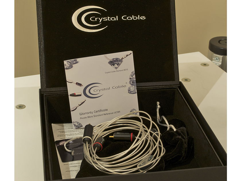 CRYSTAL CABLE   Standard Diamond Interconnects SEE PHOTO