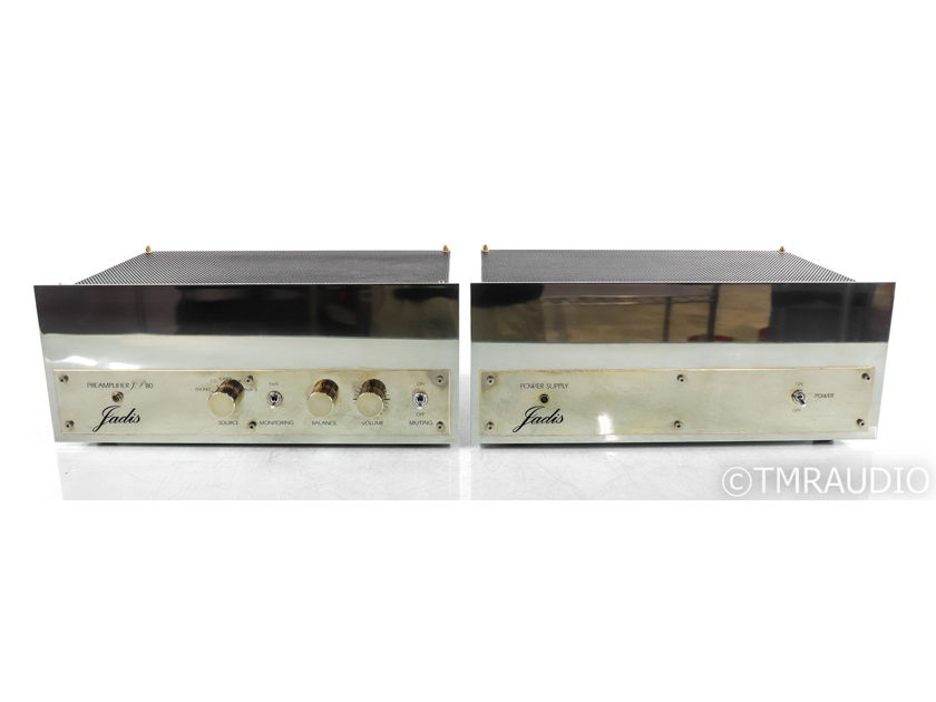Jadis JP80 Stereo Tube Preamplifier; Power Supply Unit;  MM Phono; JP-80 (43762)
