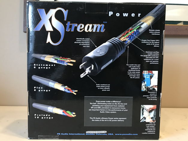 PS Audio Xstream Statement  Power cord