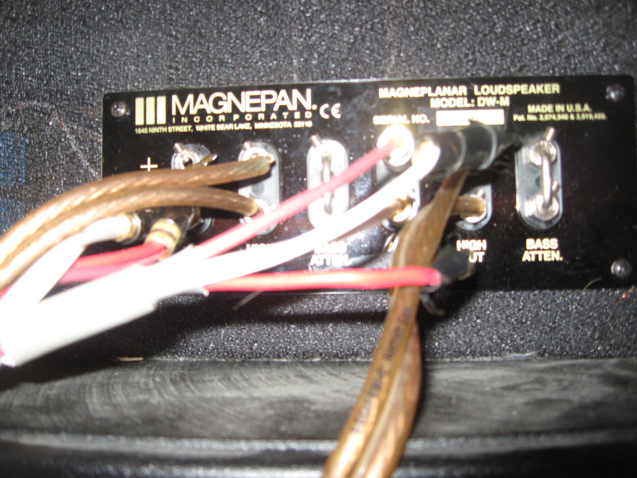 magnepan  dwm planer subwoofer 5