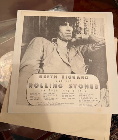 Rolling Stones, Keith Richards and His Rolling Stones L...