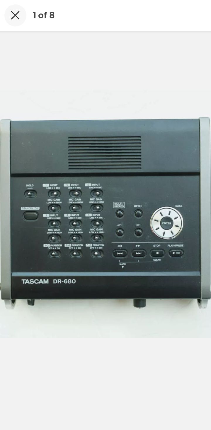 TASCAM DR-680 Portable Multitrack Recorder REVISED PRIC... 4