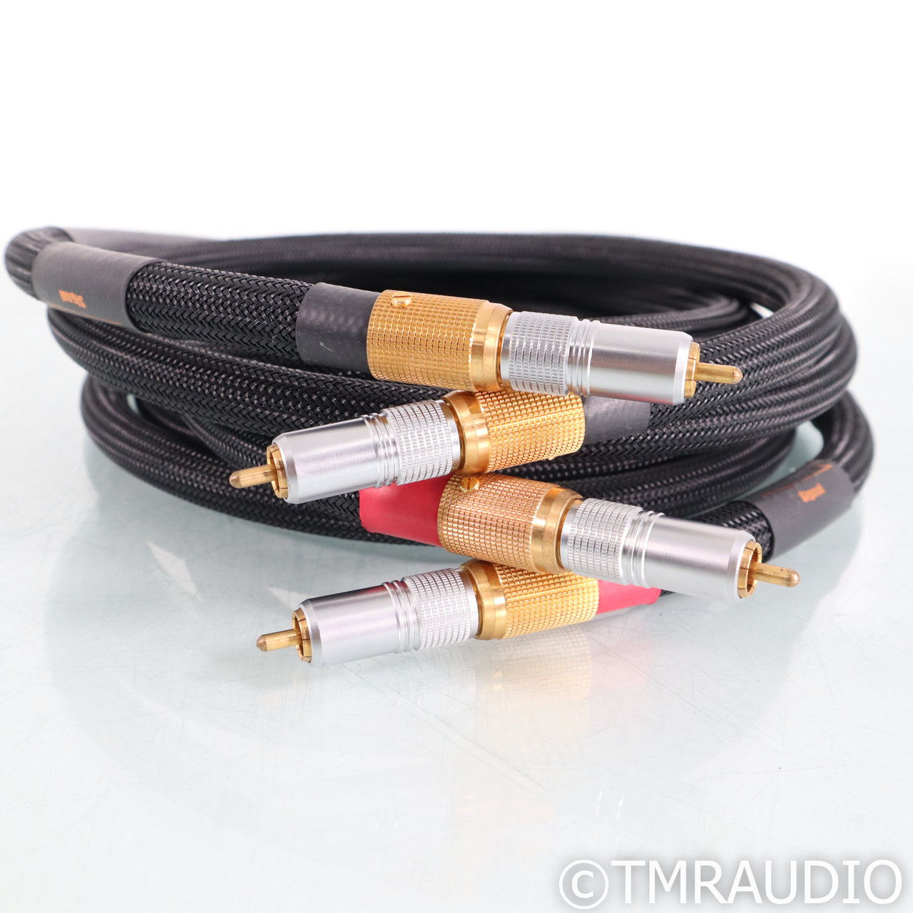 Cable Research Lab Bronze RCA Cables; 2m Pair Interconn...