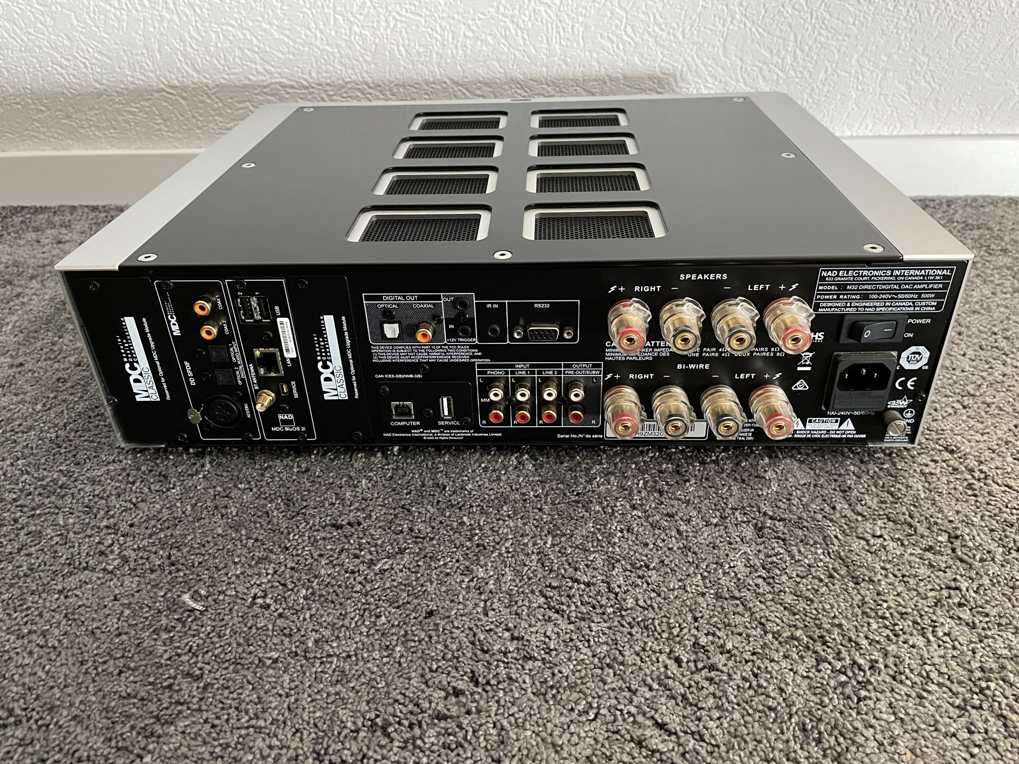 NAD M32 Integrated Amplifier with BluOS Modul 4